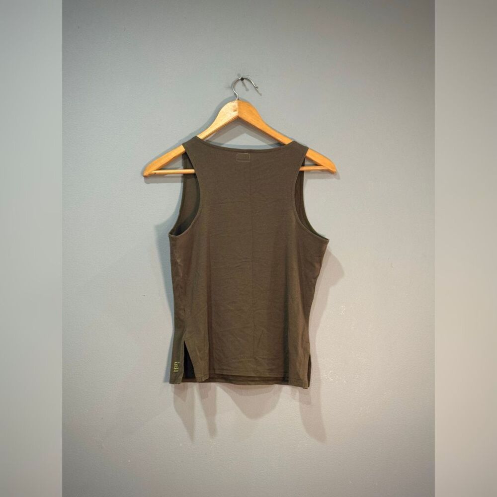 Green Calvin Klein Jeans Tank Top Size M EUC - Picture 5 of 7